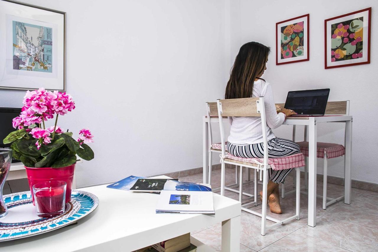 Confortable vivienda vacacional en La Laguna a 5 MIN tranvía y WiFi Exterior foto